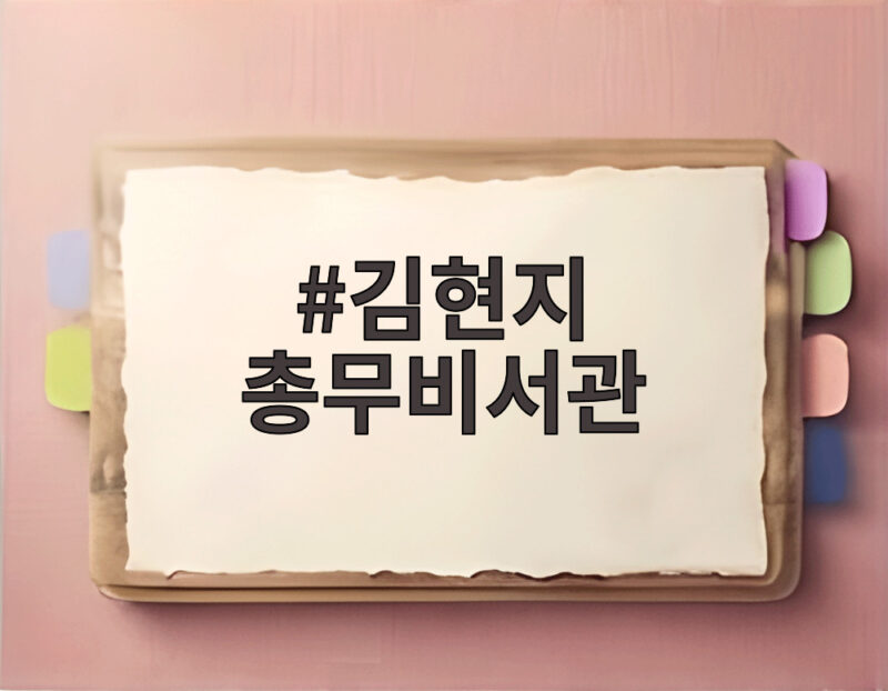 김현지 총무비서관 국감 출석 두고 여야 공방에 인사 쇄신까지 1 김현지 총무비서관