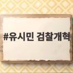 유시민 검찰개혁 발언 국민을 속였다는 충격 진실 어떤 내용일까 유시민 검찰개혁