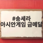 송세라 아시안게임 금메달 19년 도전 끝에 이룬 값진 승리 송세라 아시안게임 금메달