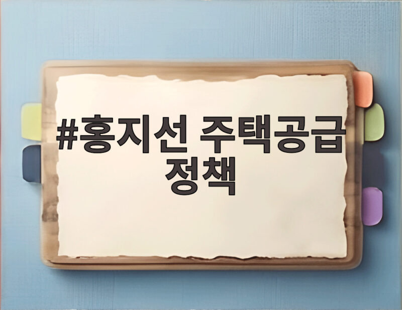 홍지선 주택공급 정책, 3기 신도시와 도심사업 속도가 관건 1 홍지선 주택공급 정책