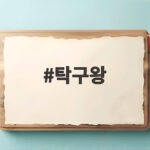 탁구왕