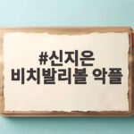 신지은 비치발리볼 악플을 딛고 아시안게임 첫 승리를 이뤘다 신지은 비치발리볼 악플
