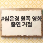 심은경 원폭 영화 출연 거절 다마코 출연설과 진실 심은경 원폭 영화 출연 거절