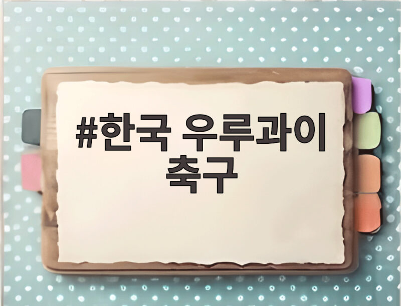 한국 우루과이 축구