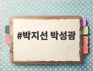 박지선 박성광