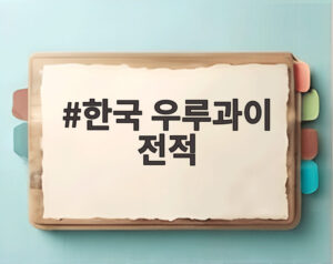 한국 우루과이 전적