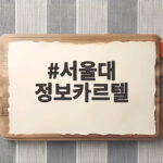 서울대 정보카르텔, 200억 부당이득 적발… 미공개 정보 공유의 실체 서울대 정보카르텔