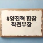 양진혁 합참 작전부장