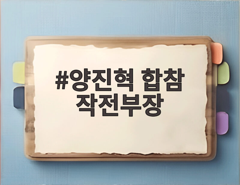 양진혁 합참 작전부장