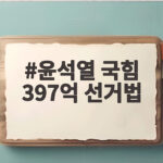 윤석열 국힘 397억 선거법 2심 결심 연기 어떤 의미일까 윤석열 국힘 397억 선거법