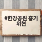 한강공원 흉기 위협 40대 남성 잘못 없다고 우기다 결국 구속 영장 발부 한강공원 흉기 위협