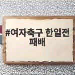 여자축구 한일전 패배 11년 무승의 벽은 너무 높았다 여자축구 한일전 패배
