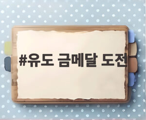 유도 금메달 도전