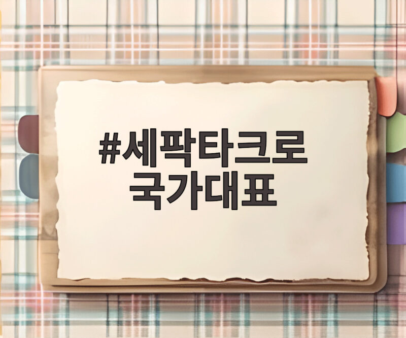 세팍타크로 국가대표 이민주, 네 번째 은메달의 감동 현장 1 세팍타크로 국가대표
