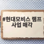 현대모비스 램프 사업 매각 본계약 체결 의미와 향후 전망 현대모비스 램프 사업 매각
