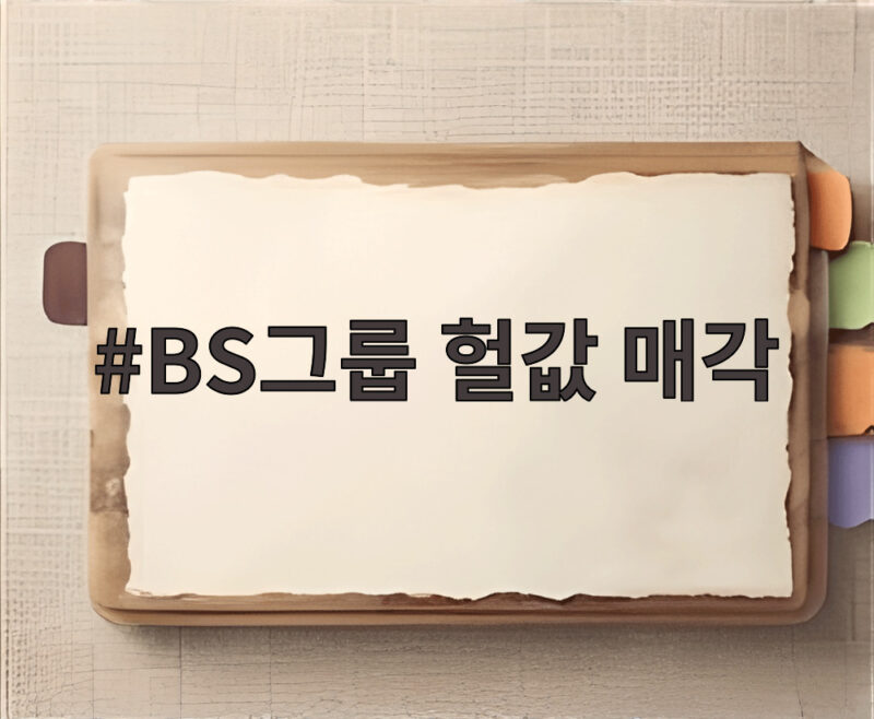 BS그룹 헐값 매각 의혹, 공정위 심의 착수로 370억 배당 이익의 실체가 드러나다 1 BS그룹 헐값 매각