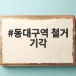 동대구역 철거 기각 판결 이후 박정희 동상 논란 전망 동대구역 철거 기각