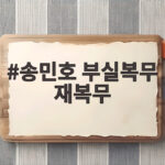 송민호 부실복무 재복무