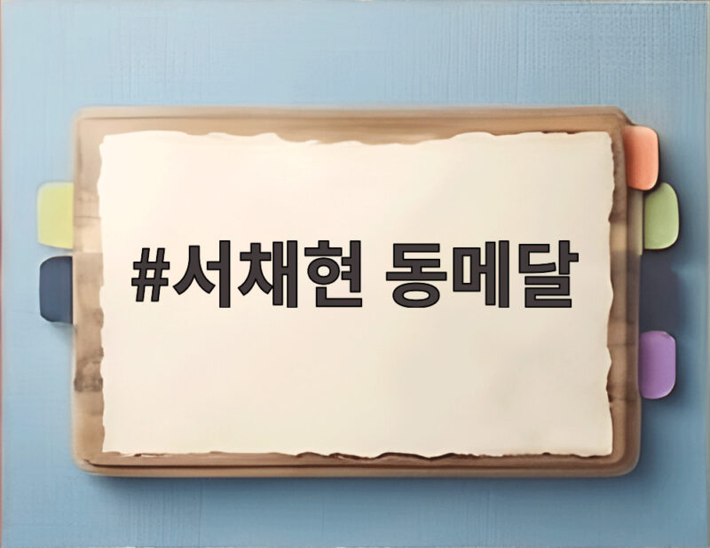 서채현 동메달