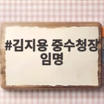 김지용 중수청장 임명 수순과 청문 일정 관심 집중 김지용 중수청장 임명