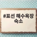 표선 해수욕장 숙소 이렇게 고르면 만족스러운 휴가가 됩니다 표선 해수욕장 숙소