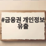 금융권 개인정보 유출 사태 은행 저축은행까지 확산 어떻게 대비해야 하나 금융권 개인정보 유출