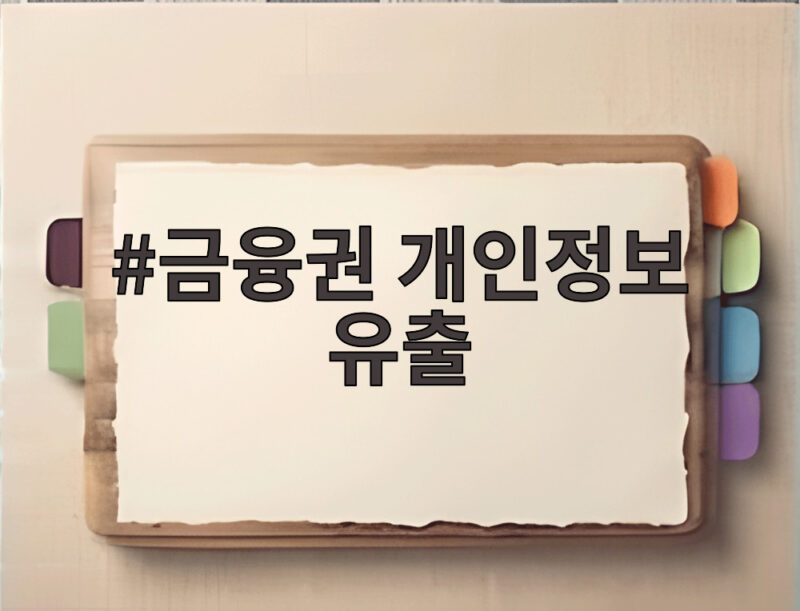 금융권 개인정보 유출 사태 은행 저축은행까지 확산 어떻게 대비해야 하나 1 금융권 개인정보 유출