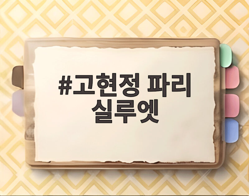 고현정 파리 실루엣 55세 맞아 건강 관리 비결 확인 1 고현정 파리 실루엣
