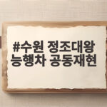 수원 정조대왕 능행차 공동재현 230년 전 역사가 살아난 현장 수원 정조대왕 능행차 공동재현