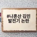 나혼산 김민 발전기 논란 방송 속 구옥 생활 진실은 나혼산 김민 발전기 논란