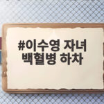 이수영 자녀 백혈병 하차 라디오 잠정 중단 사연과 향후 일정 이수영 자녀 백혈병 하차