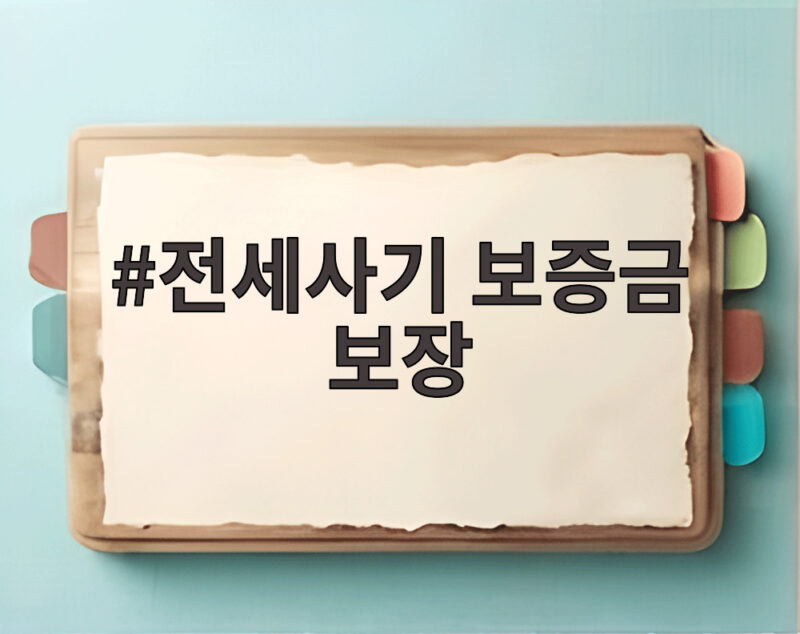 전세사기 보증금 보장 최소 3분의 1 지원 기준을 확인하세요 1 전세사기 보증금 보장