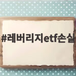 레버리지ETF손실 논란과 투자자 보호 제도 변화 총정리 레버리지etf손실