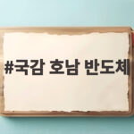 국감 호남 반도체