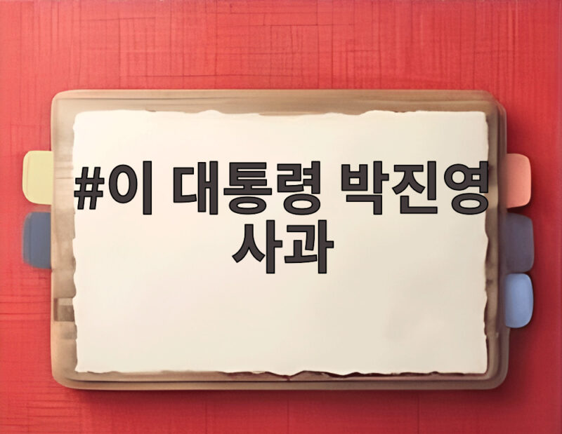 이 대통령 박진영 사과 무보수 논란과 국감 증인 출석 선택 배경 1 이 대통령 박진영 사과