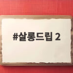 살롱드립 2