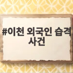 이천 외국인 습격 사건 한블리 블랙박스에 담긴 충격 진실과 경찰 대처 이천 외국인 습격 사건