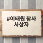 이태원 참사 사상자