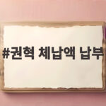 권혁 체납액 납부 15년 만에 3938억 원 전액 납부하기로 권혁 체납액 납부