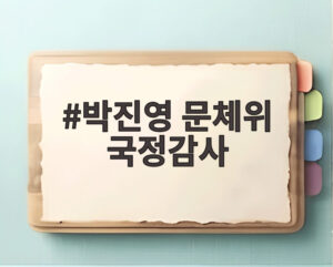 박진영 문체위 국정감사