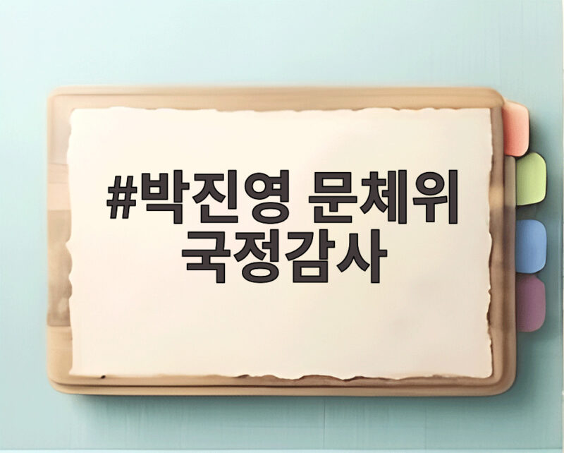 박진영 문체위 국정감사 자진 출석 논란 총정리 1 박진영 문체위 국정감사