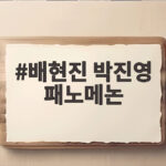 배현진 박진영 패노메논 특혜 공방 국감서 드러난 진실은 배현진 박진영 패노메논
