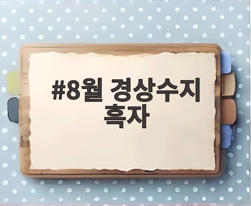8월 경상수지 흑자 461억달러 역대 2위 비결은 무엇일까 1 8월 경상수지 흑자