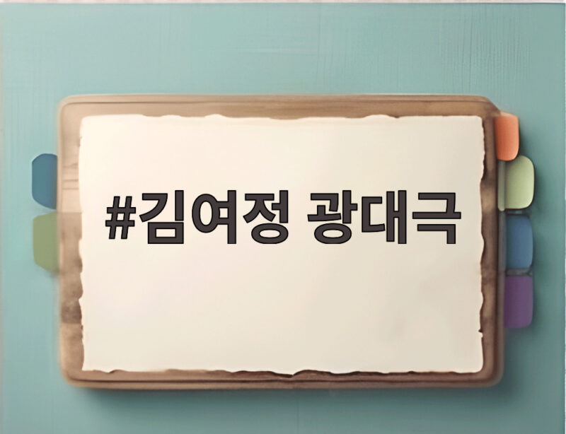 김여정 광대극 대북 의료지원을 둘러싼 논란 읽는 법 1 김여정 광대극
