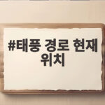 태풍 경로 현재 위치 초이완 놀로 고구마 동시에 일본으로 태풍 경로 현재 위치