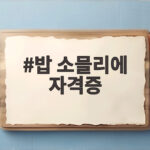 밥 소믈리에 자격증 도전부터 합격까지 김신영의 이야기 밥 소믈리에 자격증