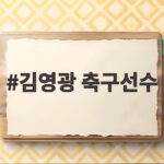 김영광 축구선수 보복운전 사과문 핵심 내용과 혐의없음 처분 이유 확인 김영광 축구선수