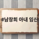남창희 아내 임신