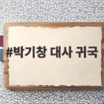 박기창 대사 귀국
