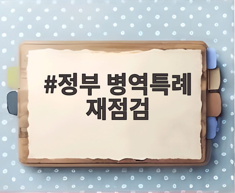 정부 병역특례 재점검 53년 된 제도는 어디로 가나 1 정부 병역특례 재점검